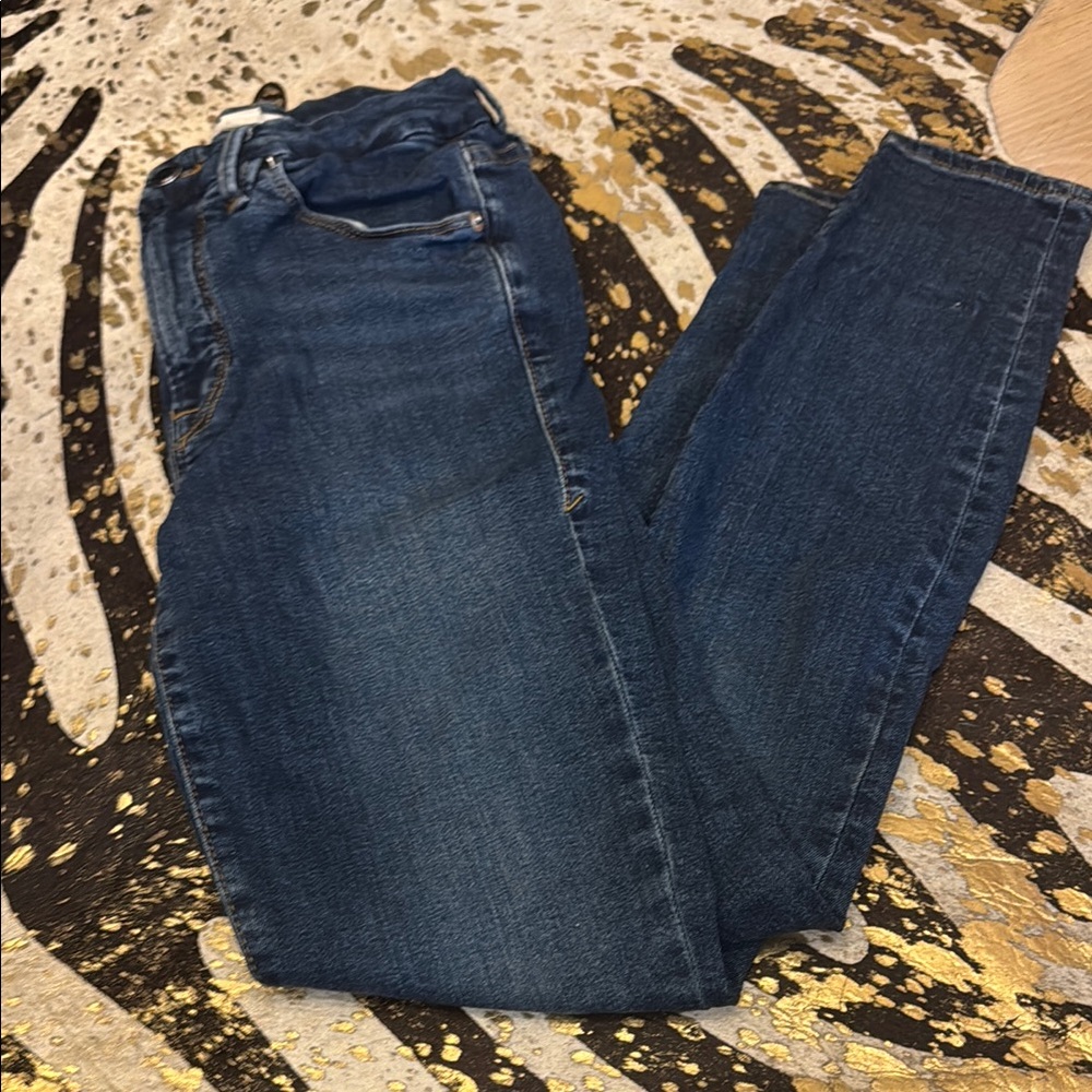 Women's Dark Blue Jeans